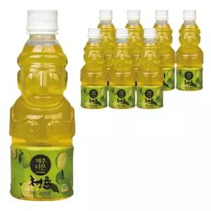 제주향 제주다믄 청귤 330ml 8개 티타임 모임 빵 아이스커피 샌드위치 카페인