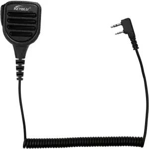 방수 숄더 스피커 마이크 2핀 양방향 라디오 3.5mm 오디오 잭 포함 UV-5R BTECH 켄우드 레테비스 워키 토키