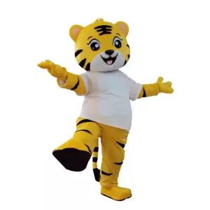 인형탈 호랑이 홍보용 코스튬 촬영 놀이공원 전신탈 공연 의상 마스코트