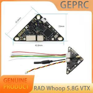 GEPRC RAD Whoop 5.8G VTX 32채널 PitMode 25mW 100mW 200mW 400mW 조절 가능 25.5X25.5mm FPV 스타일 시네