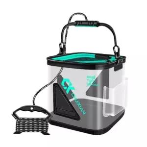 접이식 투명 두레박 살림통 13L