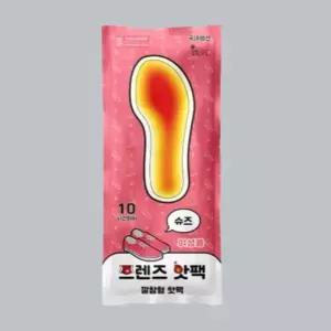 핫팩 프렌즈 깔창형 발 핫팩 90g 10개입