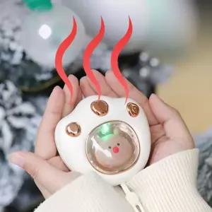 냥발 USB 충전식 전자 손난로 핫팩