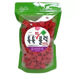 [하프클럽/브이와이]글로벌이지 이지툭툭 빅블럭 리필 빨강 350g