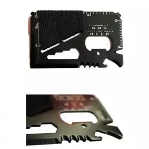 EDC 다기능 포켓 나이프 캠핑 SOS 생존 구조 응급 도구