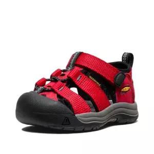 KEEN킨 뉴포트 H2 키즈 샌들 리본 레드/가고일 6 Toddler143327