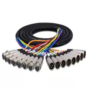 Hosa XLR-803 to Balanced Snake 9.8 Feet