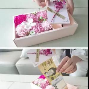 어버이날 팔순 케이크칠순 비누꽃 용돈 부모님 돈박스 플라워 선물 이벤트 감사 용돈박스 카네이션