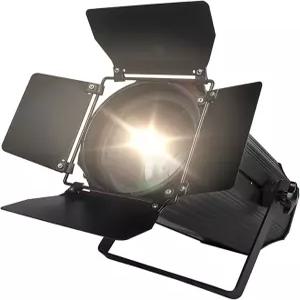 SHEHDDS LED 파 라이트 COB 200W 리니어 줌 스포트라이트 워시 헛간 도어 웜 화이트 3000k 및 쿨 스테이지