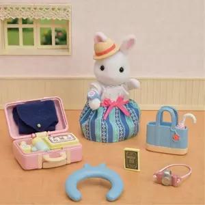실바니안 패밀리 눈꽃 엄마토끼 여행 피규어 세트 toy