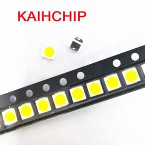 50PCS 3030 백색 LED 1W 3V 6V 9V SMD 발광 다이오드 3.0X3.0MM 쿨 화이트 순수한 흰색 자연스럽게