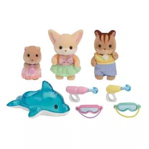 실바니안 아기친구들 돌고래튜브 물총놀이 장난감 toy