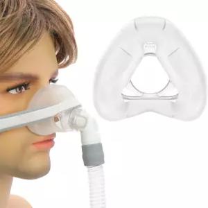 레스메드 에어핏 N20용 비강 마스크 쿠션 1팩 신뢰할 수 있는 씰 및 완벽한 교체용 N20 CPAP 첨단 실리콘
