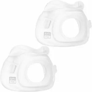 풀페이스 CPAP 마스크용 에어핏 F40 교체 쿠션 2팩 사용자용 호환 액세서리 중형