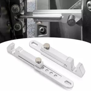 ROMELACK 2PCS UTV 조절식 쿨 도어 래치 익스텐더 알루미늄 폴라리스 RZR 프로 터보 XP R 4 2020-2024 호환
