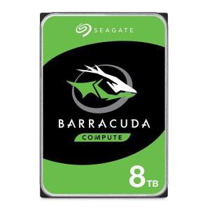 Seagate BarraCuda 8TB 내장 하드 드라이브 HDD u2013 3.5인치 SATA 6Gb/s 5 400RPM 256MB 컴퓨터 데스크탑 PC용 캐시(ST8000DMZ04/004)