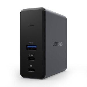 레노버 GaN 충전 도크 멀티포트 도킹 스테이션 60W PD HDMI USB-C USB-A 마이크로 SD 전원 어댑터 인 원 컴팩트 디자인 지속 가능한 소재 홈 오피스 게이밍 스탠드 콘솔