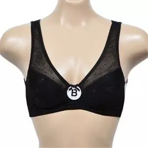 [하프클럽/]자수 플라워 조끼스타일 와이어 B컵 브라