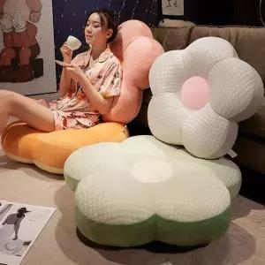 꽃방석 푹신한 마카롱 방석 베개 의자 침대 여자친구 치루 쿠션