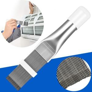 에어컨 핀 청소 도구 홈 코일 빗 Ac Hvac 콘덴서 라디에이터 범용 접이식 브러시
