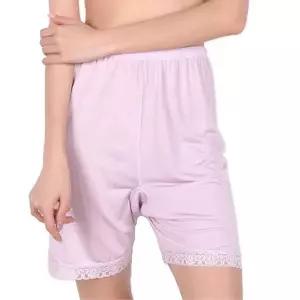 [하프클럽/]넉넉한품 쾌적한 인견 레이스 여성 속바지