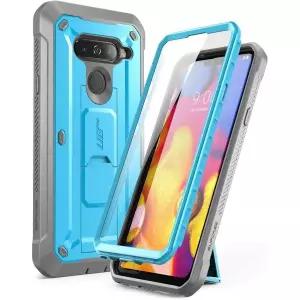 12350285 스마트폰 케이스 커버 화면 보호기가 장착된 LG V40 ThinQ 유니콘 비틀 프로 러기드 홀스터 케이