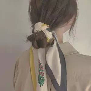 [하프클럽/]여성 고급 미니 스카프 패션 목도리 예쁜 머플러