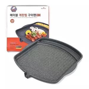 [하프클럽/]인션겸용 그래닛코팅 계란찜 구이팬 고기 구이 삼겹