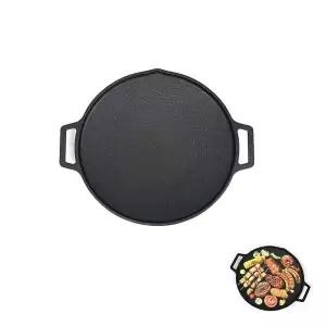 [하프클럽/]인션겸용 구이팬 그리들팬 30cm 고기 생선 전골 볶
