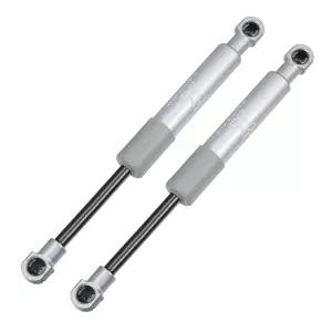 X AUTOHAUX 2pcs 8인치 200N/44Lbs 스트럿 충격 지지대 리드 스테이 실버 톤 RV 캐비닛