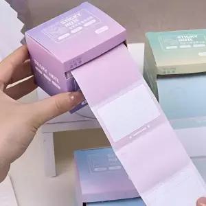 고품질 WL 탱큐 포장 선물 메모지 롤 컬러 스티커 감사스티커 포장스티커 생일선물포장 생일선물 WFNUELU