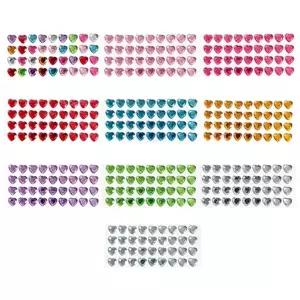 고품질 WL 10장세트 큐빅 다이아몬드 스타일 스티커 360pcs 큐빅스티커 공예꾸미기스티커 WFNUEM5