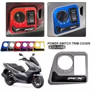 혼다 호환 PCX125 PCX160 pcx 125 160 바이크 오토바이 액세서리 점화 스위치 커버 전기 도어 잠금 버튼 커