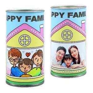 [문구/오피스] 뿜뿜 가족사랑 4인용 그림저금통
