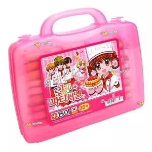 [하프클럽/브이와이]유치원미술용품 유치원 색칠 크레용 36색 1P