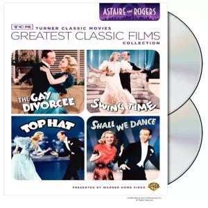 TCM 의 클래식 영화 컬렉션 아스테어 로저스 (게이 이혼녀 / 탑햇 스윙 타임 쉘 위 댄스)