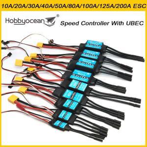 Hobbyocean 10A 20A 30A 40A 50A 80A 100A 125A 200A Hobbywing Skywalker RC 비행기 헬리콥터 용 UBEC ESC