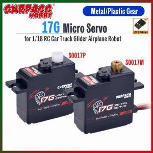 SURPASS HOBBY 17G 마이크로 서보 S0017M S0017P 1 18 RC 자동차 트럭 글라이더 비행기 로봇 MN WPL Wltoys
