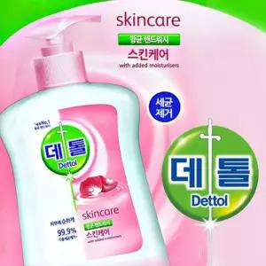 (튼튼)데톨268 저자극 핸드워시 스킨케어 250ml 물비누 세정제 손세정
