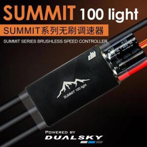 DUALSKY SUMMIT 100 라이트 100A 2~8S 3D F3A 일반 비행기 ESC BEC고정 날개 전자 속도 컨트롤러