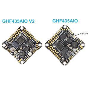 JHEMCU GHF435AIO V2   GHF435AIO 20A ESC (AM32) 24S OSD 바로우어스 블랙박스 16MB GPS 내장 ELRS 2.4G C