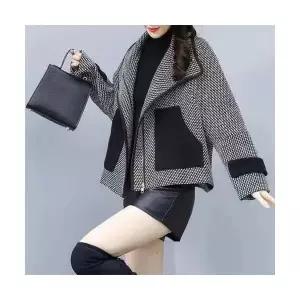 모직코트 여성 코트 모직 쇼트 투스 admr1