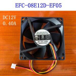 호환 새 제품 DWPH EFC-08E12D-EF05 12V 0 4A 80x80x25mm 3선 서버 냉각
