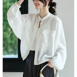 [하프클럽/패션]라운드넥 가오리핏 썸머자켓 2647C0F7