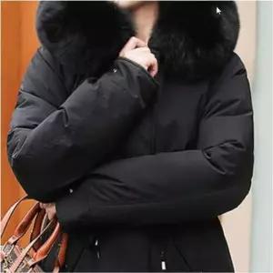 여성 퍼 탈부착 기모 안감 패딩 점퍼 겨울 아우터 허리스트링 3색