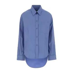 세룰리안 체스트 포켓 코튼 셔츠 872318TUM20 4200 LIGHT BLUE