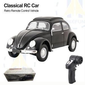 1 16 클래식 RC 자동차 D62mini 풀 체중계 리모컨 자동차 레트로 딱정벌레 1950 등반 차량 시뮬레이션 모델