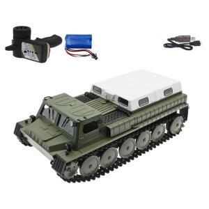 WPL E1 1 16 RC 탱크 2.4G 풀 스케일 추적 수송 차량 4WD 추적 원격 제어 차량 장난감