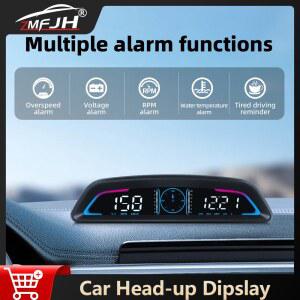 호환 자동차 OBD/GPS B3 G3 헤드업 디스플레이 속도계 HUD 디스플레이용 알람 기능, 온도, 전압, , 온보드 컴퓨터