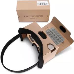 카드보드 최대 6인치 셋업 머신과 호환되는 3D 영화 및 게임용 VR 가상 현실 DIY 셋